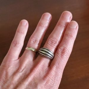 Modernist Fredericia Soiv Sterling Ring 8.5 Denmark